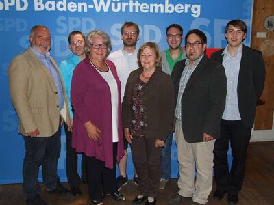 Vorstand der SPD Balingen 2012