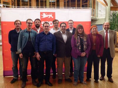 Der neue Kreisvorstand der SPD Zollernalb