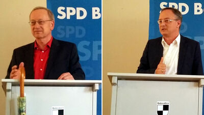 Klaus Käppeler und Andreas Stoch