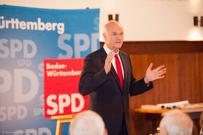 Lothar Binding zu Gast im Zollernalbkreis (Bild: Hans Georg Zimmermann)