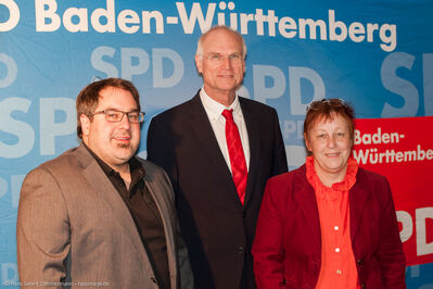Alexander Maute, Lothar Binding und Sabine Knopp (Bild: Hans Georg Zimmermann)