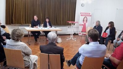 Stella Kirgiane-Efremidou und Macit Karaahmetoglu sprechen über Integration