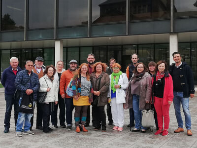 Besuchergruppe der SPD Zollernalb im Landtag