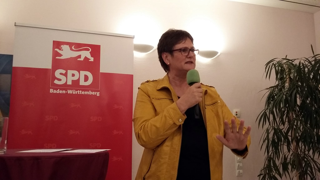 Leni Breymaier in Balingen (2016) - 1