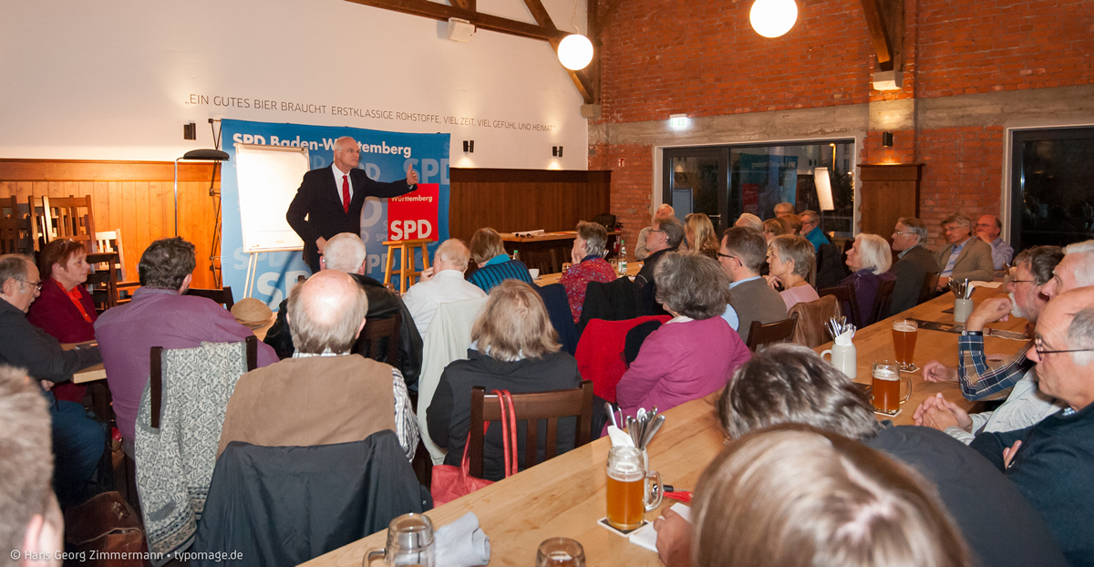 Lothar Binding zu Gast im Zollernalbkreis (Bild: Hans Georg Zimmermann)