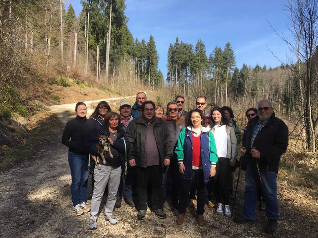 2017 Wanderung GeoWanderweg Zillhausen 1